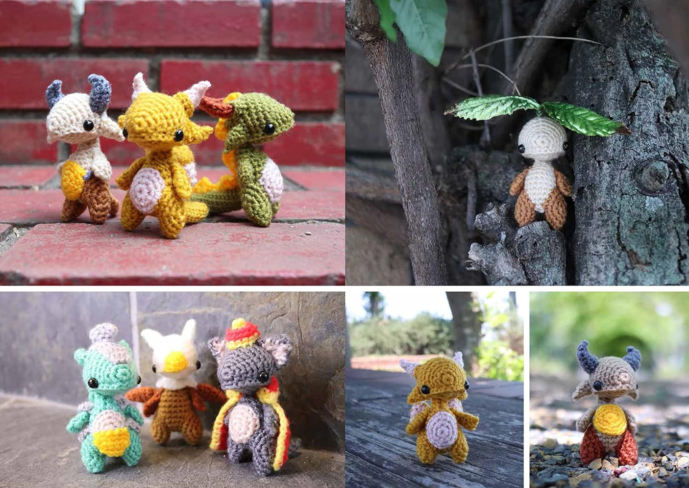 Amigurumi monsters in the palm of your hand - Japanese Craft Book