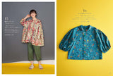 Let's go out in vintage Meisen clothes! 27 special items made by Kimono Remake Qui-Meisen one piece blouse - Japanese Craft Book