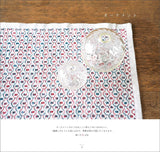 Continued: Sashiko dish towel with first stitch Japanese Craft Book