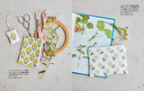 Continuous floral embroidery - Japanese Craft Book