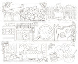Traveling Animal Orchestra: A Heart-Pounding Coloring Book Series - Japanese Craft Book
