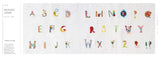 Alphabet embroidery design collection Japanese Craft Book