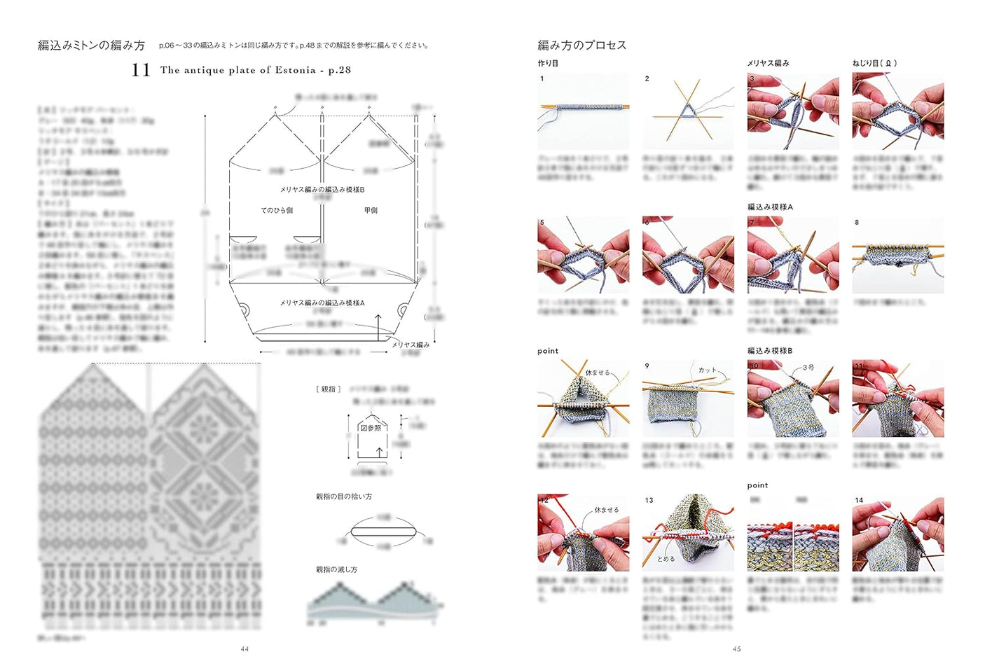 My Mittens, Born of Travel Japanese Craft Book pattern knitting Sunao Shiota - Japanese Craft Book