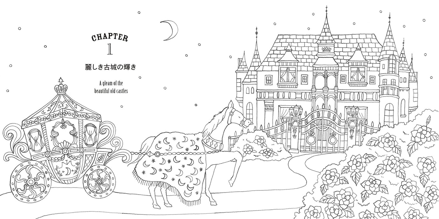 Eriy ROMANTIC COUNTRY 2nd -THE SECOND TALE- The creatures of "COCOT" and the Secret Japanese Craft Book coloring book