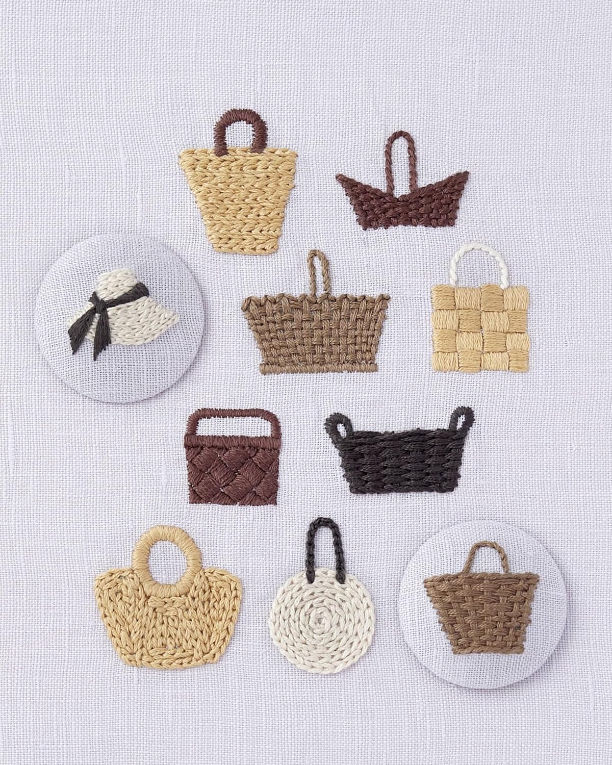 Annas embroidery of miscellaneous goods Cute accessories found on street corners - Japanese Craft Book