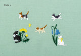 Cute embroidery of flowers and animals by Annas Expanded version Japanese Craft Book