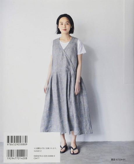 Usual adult clothes Japanese Sewing Book Sewing patterns S M L LL size - Japanese Craft Book