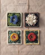 Crochet Pattern Collection Flower Garden 100 (applemints) - Japanese Craft Book