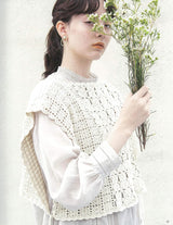 Knits and accessories made from washed cotton that can be washed in the washing machine. Japanese Craft Book