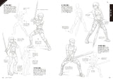How to draw armed characters (Kosaido Manga Studio) - Japanese Craft Book