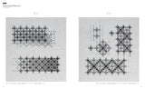 Black work Embroidery: Intricate, Beautiful Geometric Patterns Backstitch Stitch - Japanese Craft Book