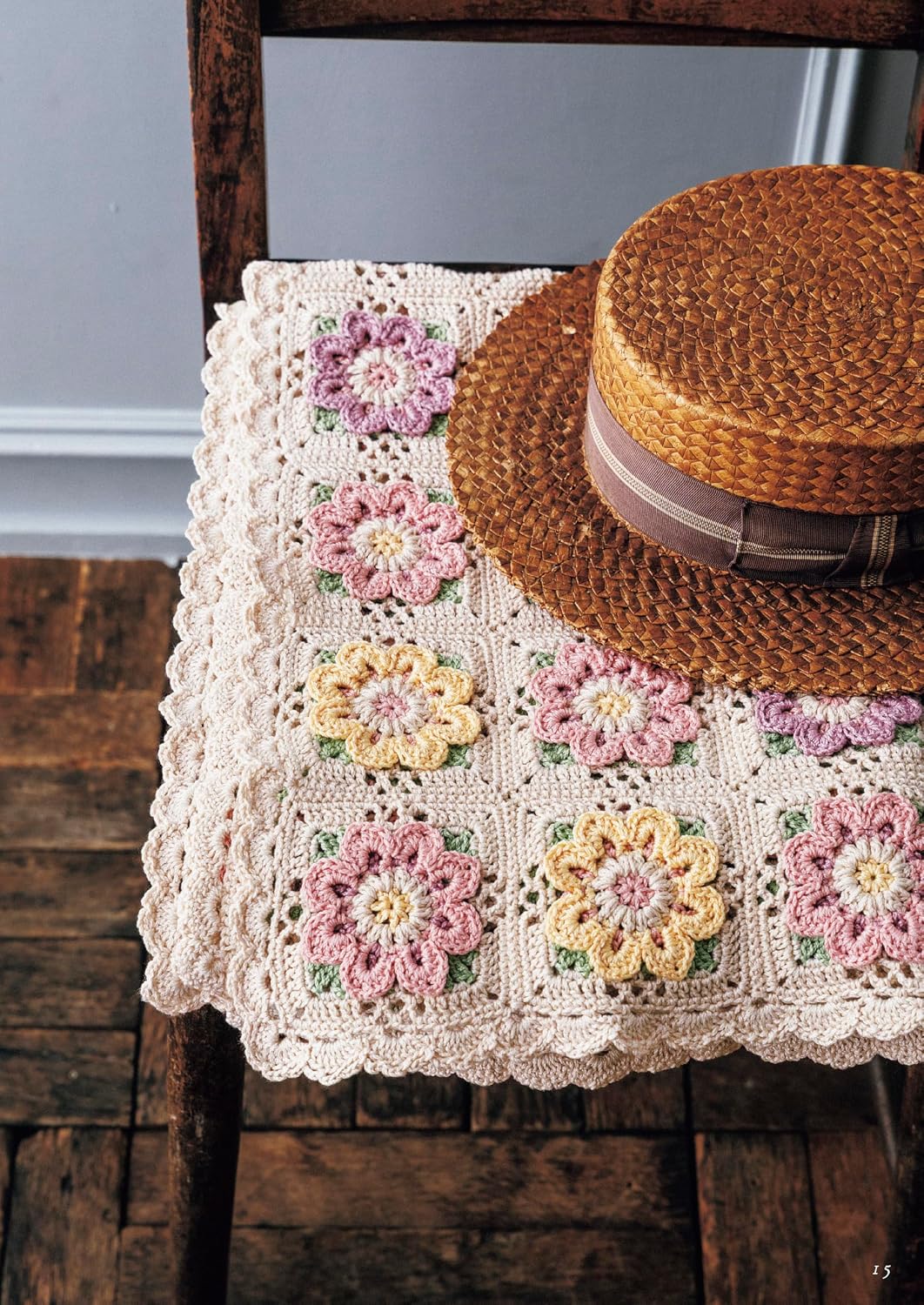 MARUN CROCHET's Crochet Flower Motif Accessories - Japanese Craft Book