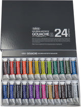 Holbein Artists Gouache watercolor paint 24 colors set 15ml G715 - Japan