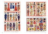Dolls: tracing, dress-up, and coloring books - Japanese Craft Book