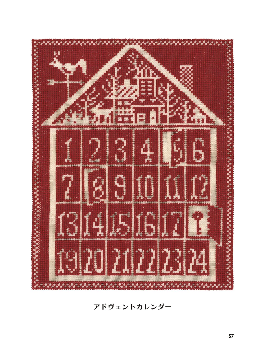 Cross Stitch Christmas Etcetra Japanese Craft Book