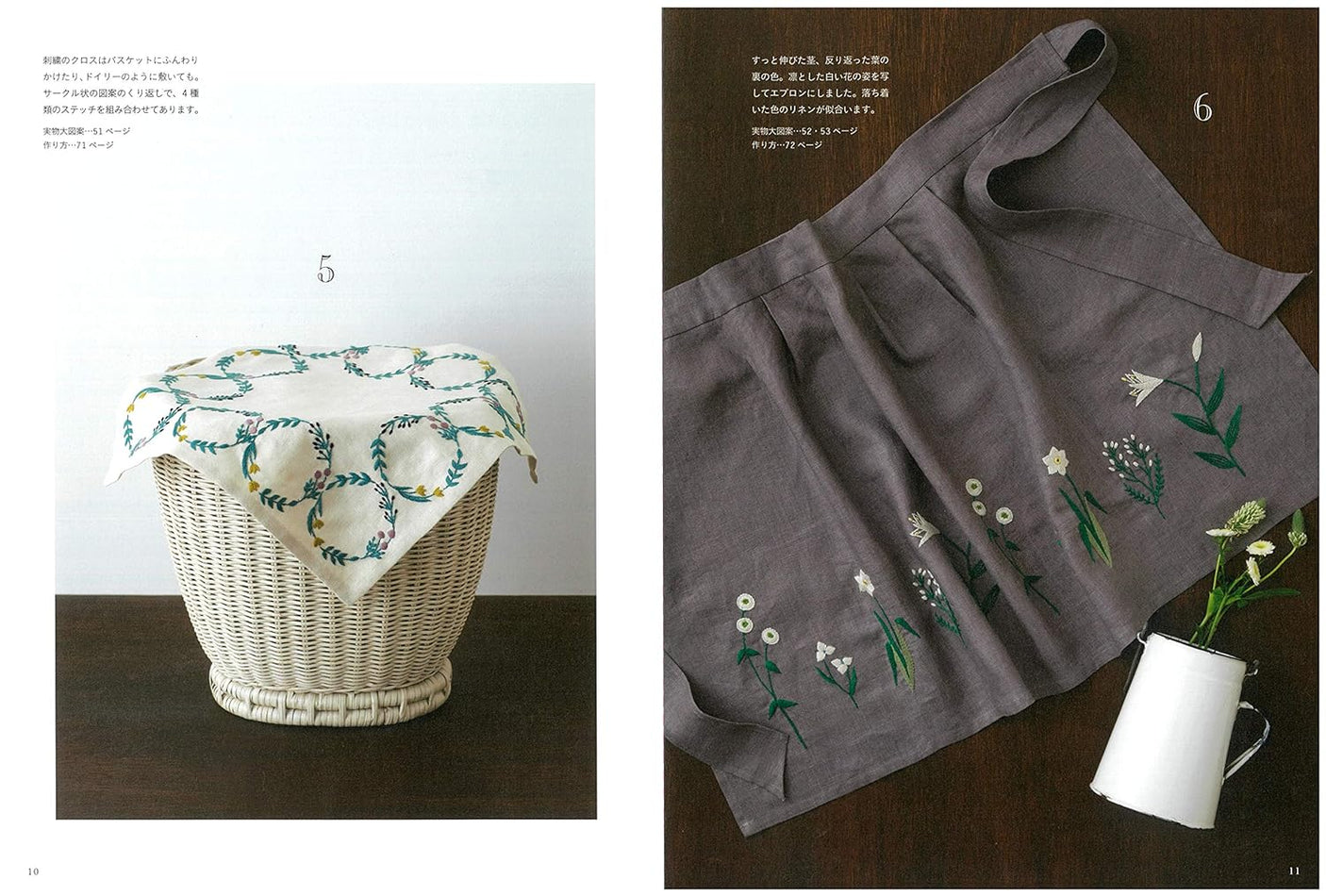 Botanical Embroidery - Japanese Craft Book