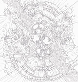 Romantic Gothic Josaki London Coloring Book - Japanese Coloring Book