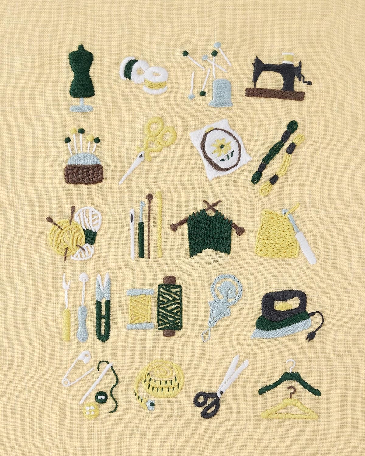 Annas embroidery of miscellaneous goods Cute accessories found on street corners - Japanese Craft Book