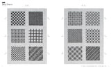Black work Embroidery: Intricate, Beautiful Geometric Patterns Backstitch Stitch - Japanese Craft Book