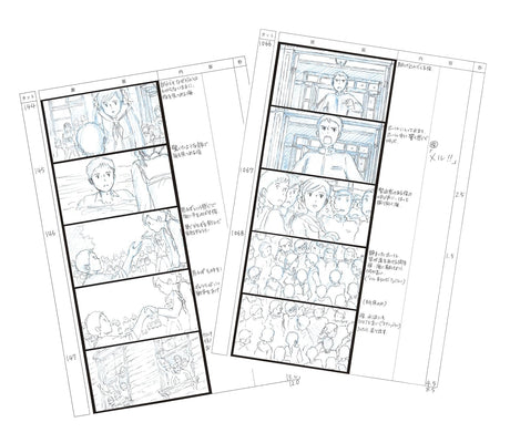 Studio Ghibli Storyboard Complete Works 18 From Poppy Hill