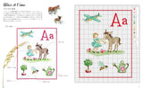 425 nostalgic and cute cross-stitch motifs of events and activities during the 12 months of France Japanese Craft Book