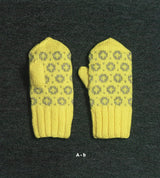 Mitten book: needle knitting/crochet Japanese Craft Book