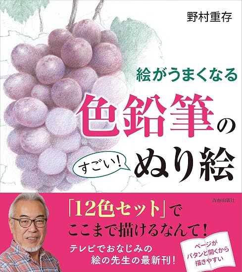 The amazing power of colored pencils to improve your drawing skills! Coloring book Japanese Craft Book
