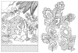 Arabian Nights Sleepless Nights Coloring Book - Japanese Coloring Book