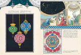 Arabian Nights Sleepless Nights Coloring Book - Japanese Coloring Book