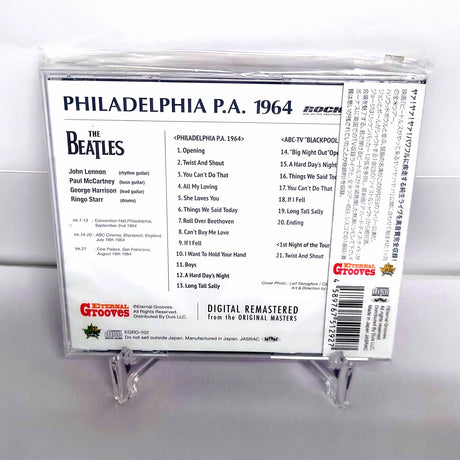 THE BEATLES PHILADELPHIA P.A. 1964 Japanese Music CD