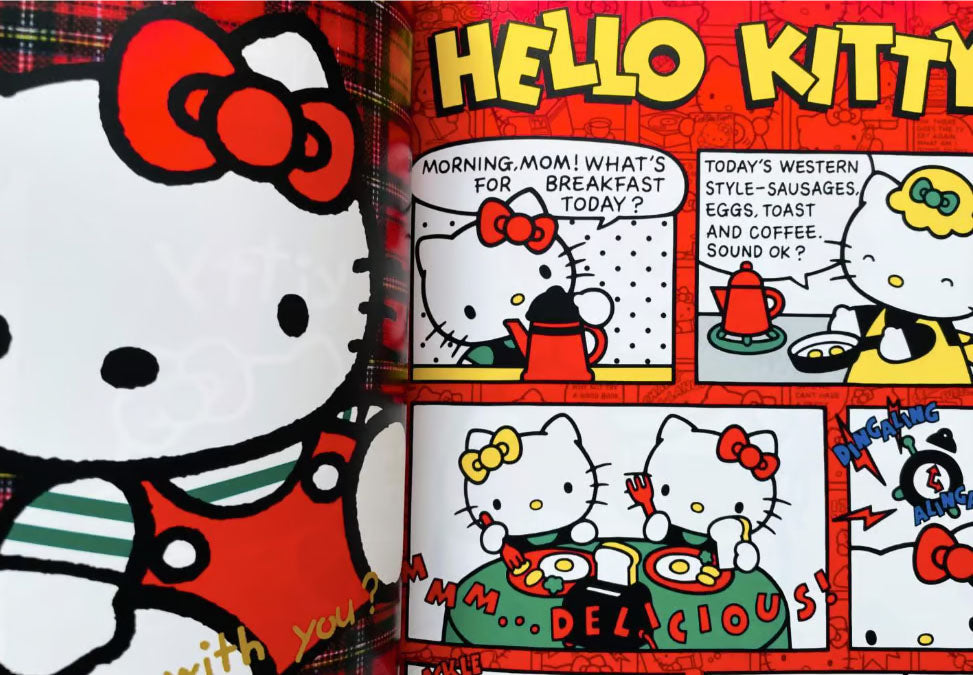 HELLO KITTY ART COLLECTION Sanrio's official art book celebrating Hello Kitty's 50th anniversary- Japanese Craft Book