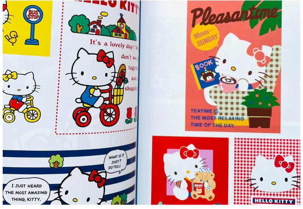 HELLO KITTY ART COLLECTION Sanrio's official art book celebrating Hello Kitty's 50th anniversary- Japanese Craft Book