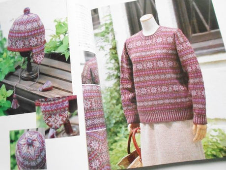 Toshiyuki Shimada's Sweater Book Knit Concerto Vintage Knitting in Tradition - Japanese Craft Book