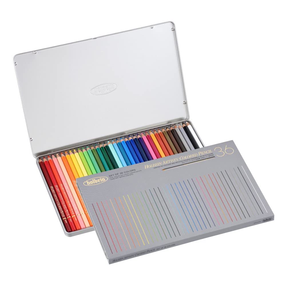 Holbein Artist Colored Pencil OP930 36 Color Set 20930 - Japan Holbein Artist Colored Pencil OP930 36 Color Set 20930 - Japan