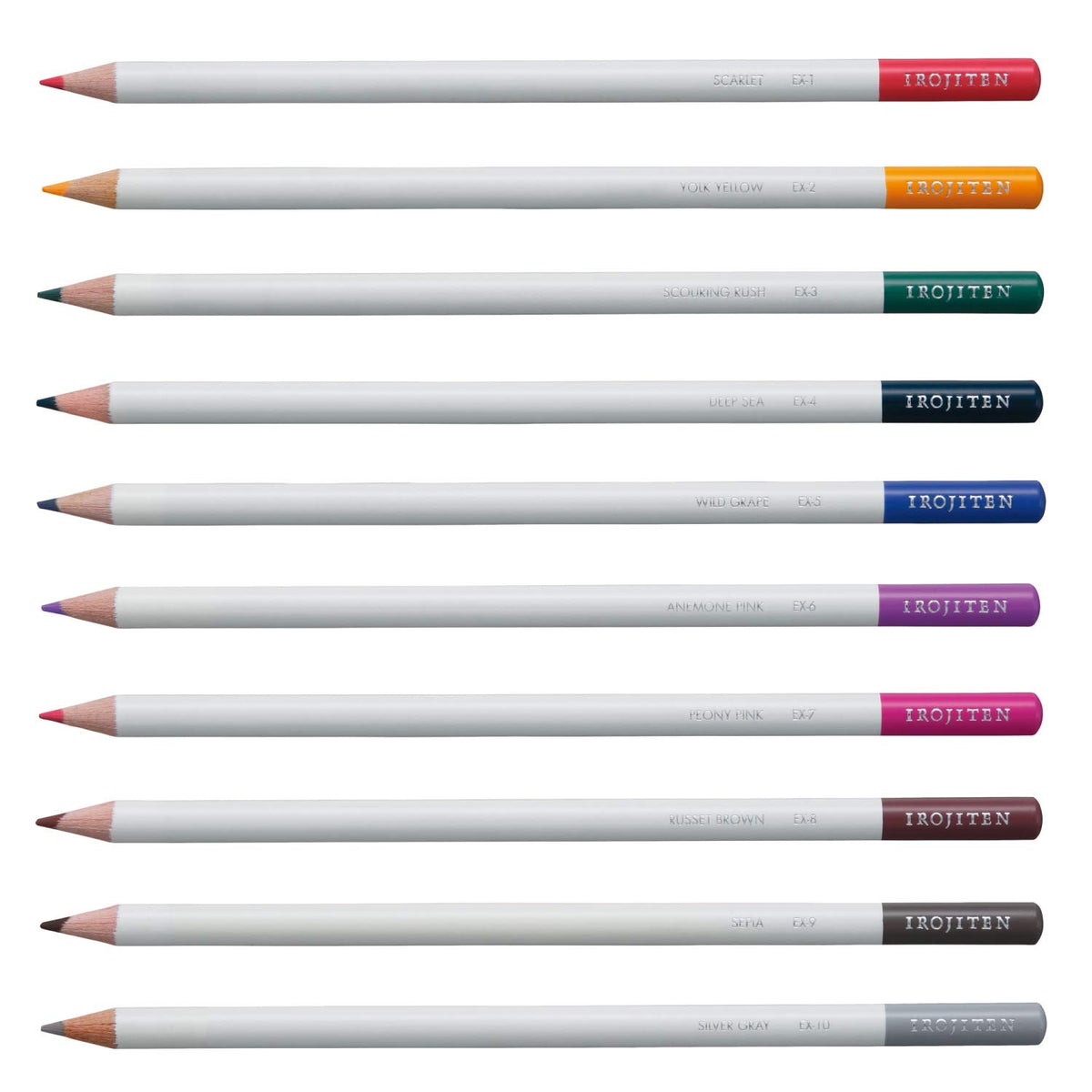 Tombow Colored Pencil Color Dictionary New Color Set of 10 CI-REX10CAZ ...
