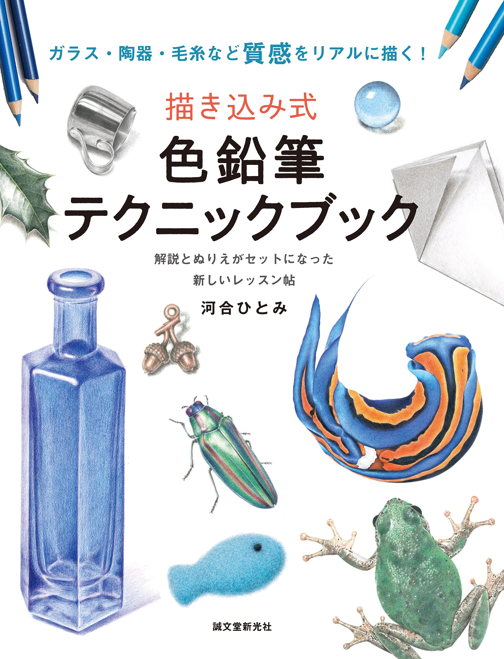 Colored Pencil Technique Book Japanese Craft Book Hitomi Kawai